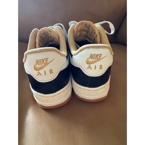 Nike Air Force 1 Low Top "By You" - AQ3778-994 Black / white / gold size size 6 - Picture 4 of 8